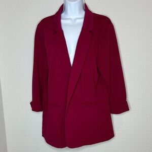 Maurices Deep Red Women's Blazer